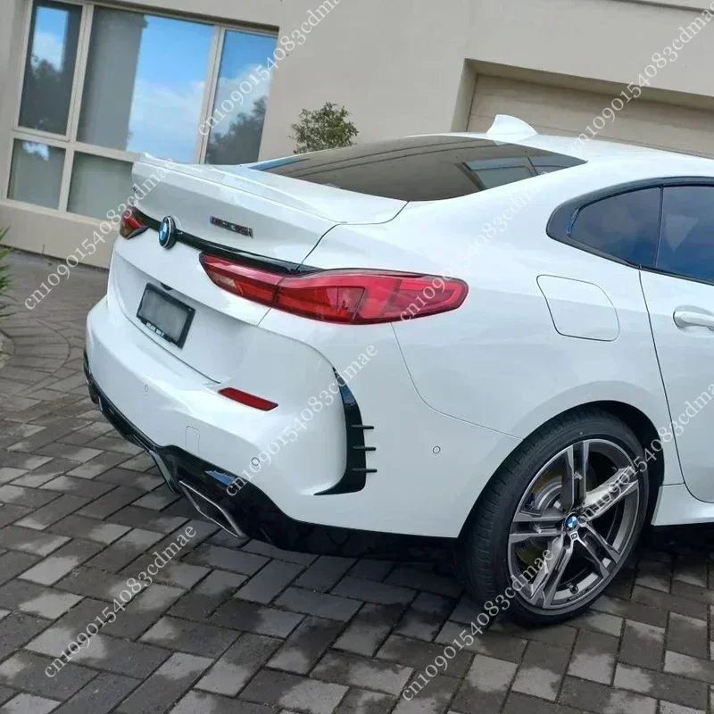For BMW 2 Series F44 Gran Coupe M Sport 2020-2023+ Car Rear Bumper Side Spoiler Lip Splitter Air Vent Canard Body Kit Wind Knife