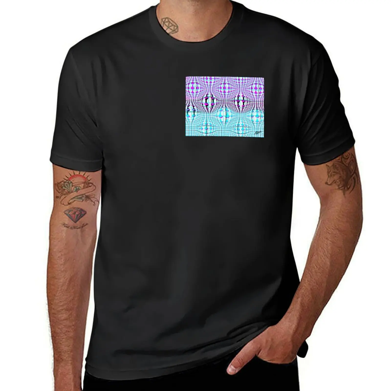 

Trippy T-Shirt kawaii clothes summer tops summer clothes T-shirt men