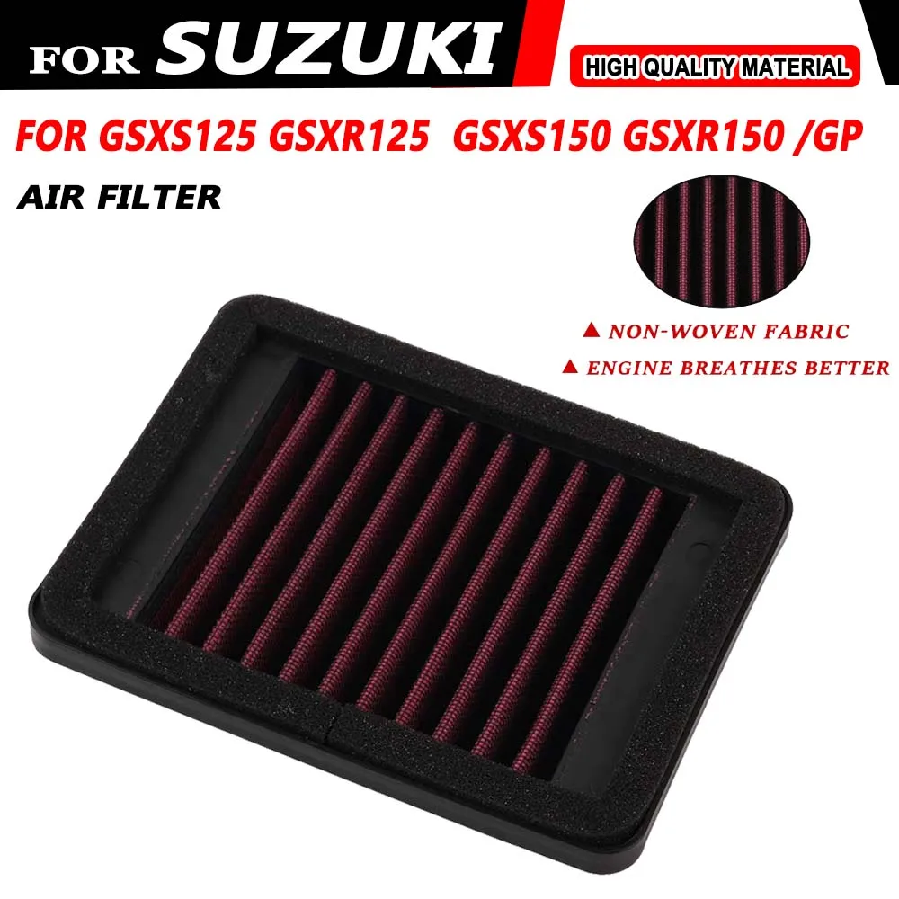 

For Suzuki GSXS125 GSXR125 RZ GSXS150 GSXR150 GP GSXR GSX-R 125 150 Motorcycle Accessories Air Filter Intake Cleaner Element