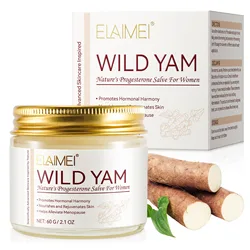 Wild Yam Cream 2024 Formula for Women Moisturizing Hydrating and Removing Wrinkles Women's Health Balm for All Skin Types