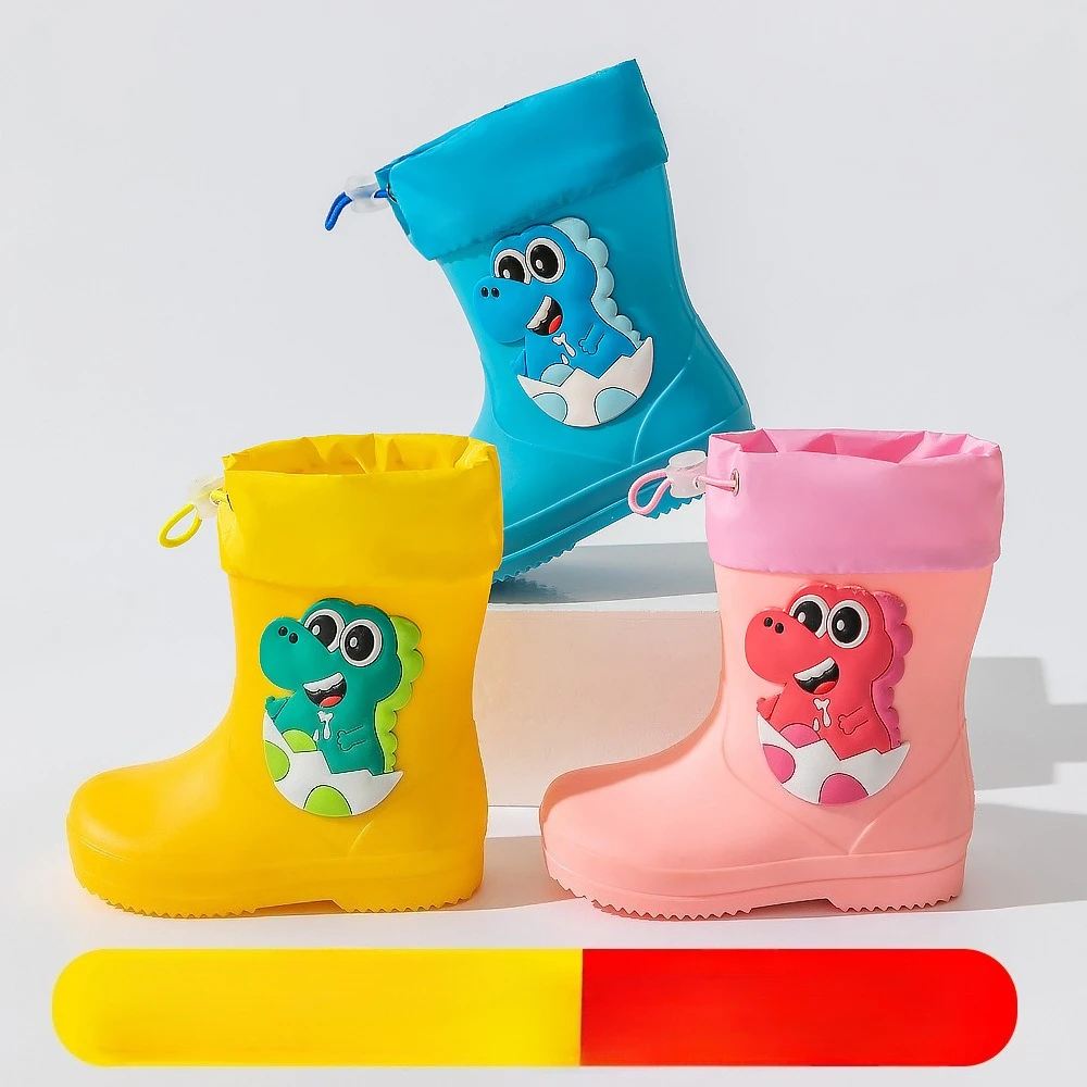 

Kid Rubber Boot Autumn New Cute Kid Rain Boot Girls Student Water Shoe Cartoon Boy Rain Boot Detachable Cotton Rain Boots어린이 장화