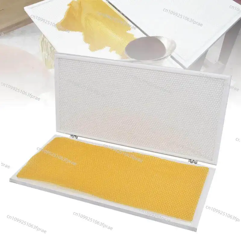 Manual Pressed Nest Base Machine, Silicone Mold, Metal Back Plate Without Release Agent, Beekeeping Beekeeping Tools