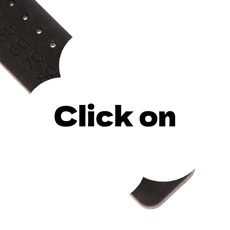 1 قطعة مسطرة قياس الأسنان أدوات قياس المدى مع مقياس درجات الحرارة العالية أدوات مواد اللبية للأسنان #1