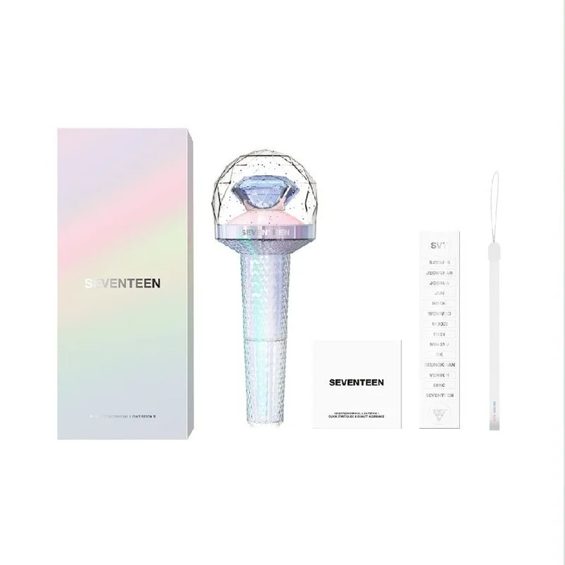 Kpop concerto luz vara para fãs, Ver.2, Bluetooth, Lightstick, lâmpada de mão, brilho, coleção brinquedos, presentes