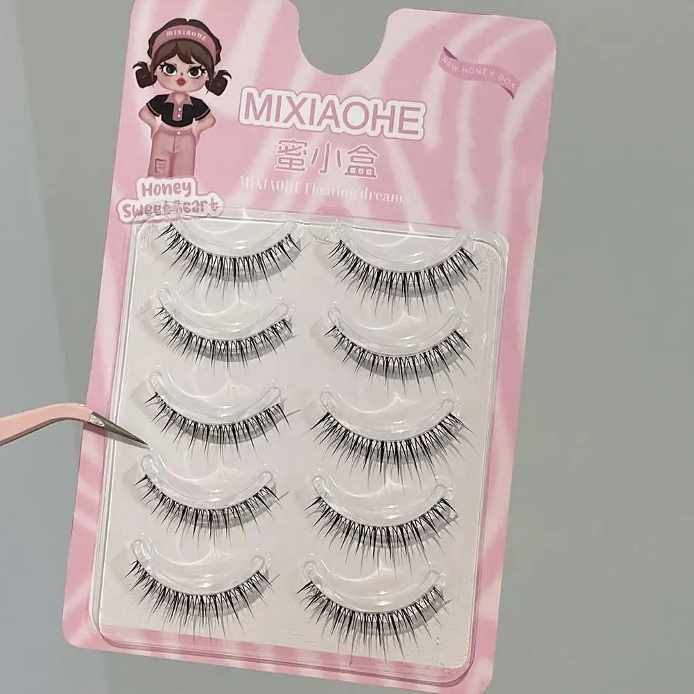 

Lashes Premade Spikes Cluster Eyelash Mix Extension Makeup Super Natural DIY Wispy Individual Premade Peduncle V6Y6