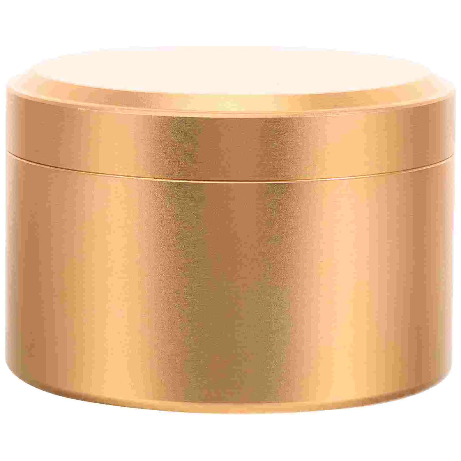 

1pc Tea-leaf Storage Metal Box Container Portable Can Candy Jar Metal Tea Box Tea-leaf Storage Box Decorative Can