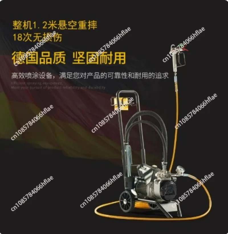 Upgraded‑version 23D High‑pressure Airless Sprayer, Latex Paint Electric Spraying Machine for Home Wall Coating