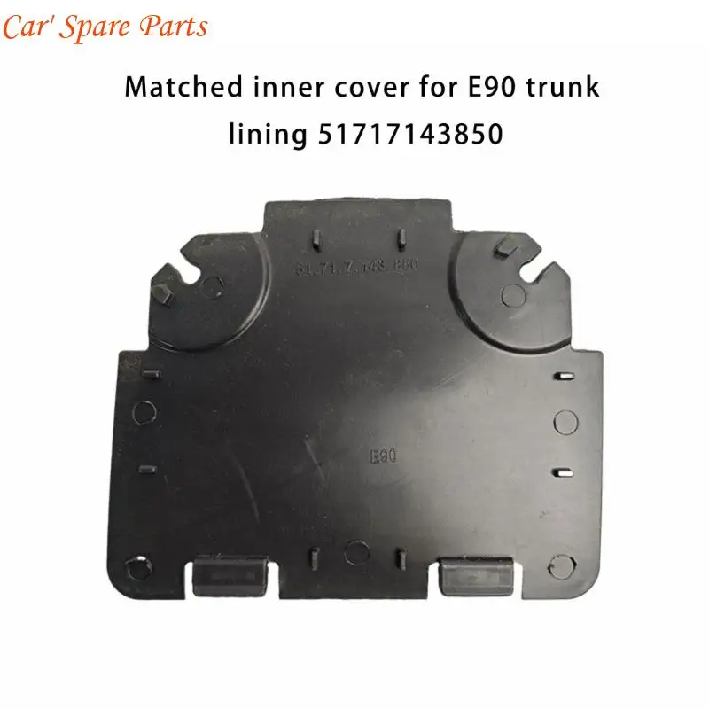 Y4UA Wheel Liner Access Cover Panel, Black Repair Piece with Locking for E90 Use