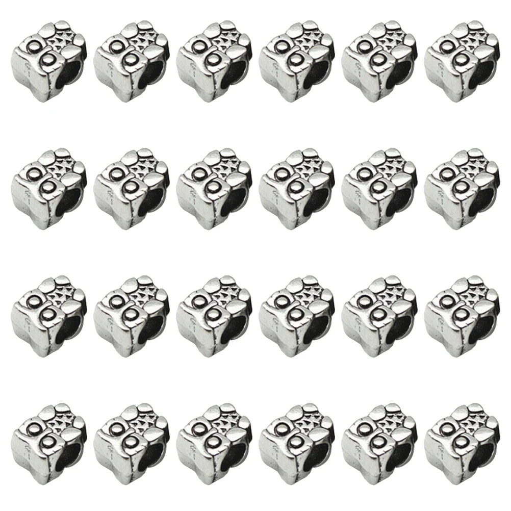 

24 Pcs Shoelace Charms Alloy Shoe Accessory Decorative Beads Owl Buckle Detachable Women Shoes Decor Sneaker Crafts DIY Elegant