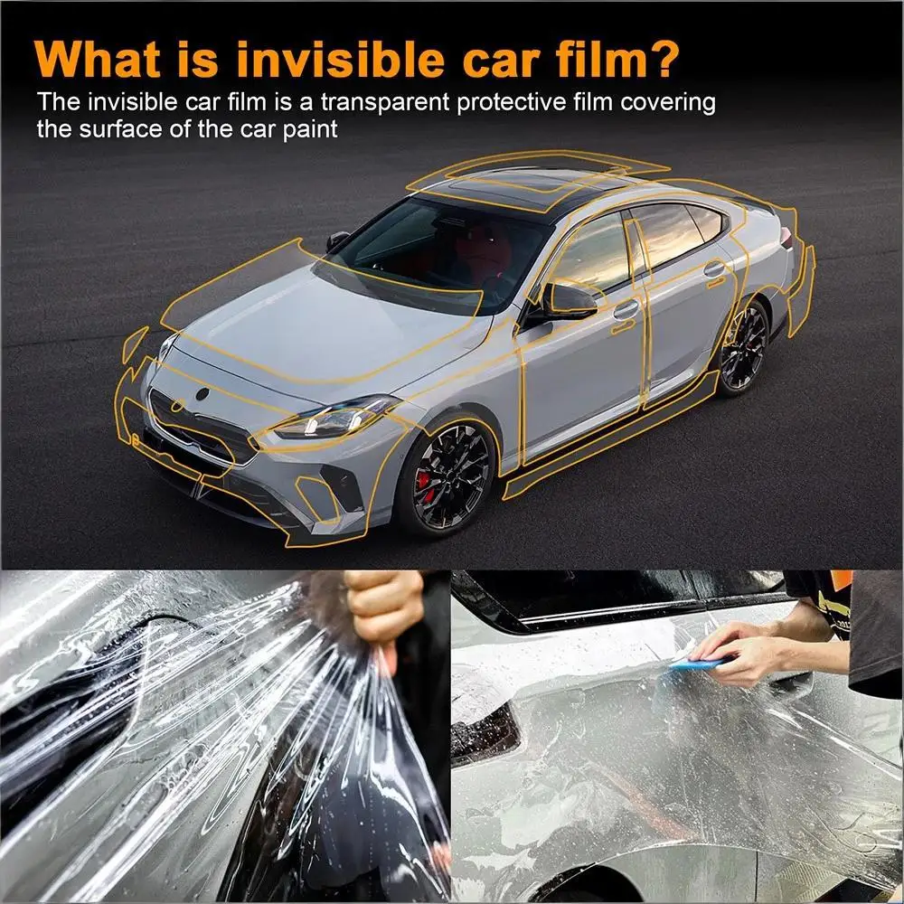 

8.5Mil TPU Scratch-resistant Car Paint Protection Film For BMW 2 Series Gran Coupe M Sport F74 2025 Transparent Bra Per-cut PPF