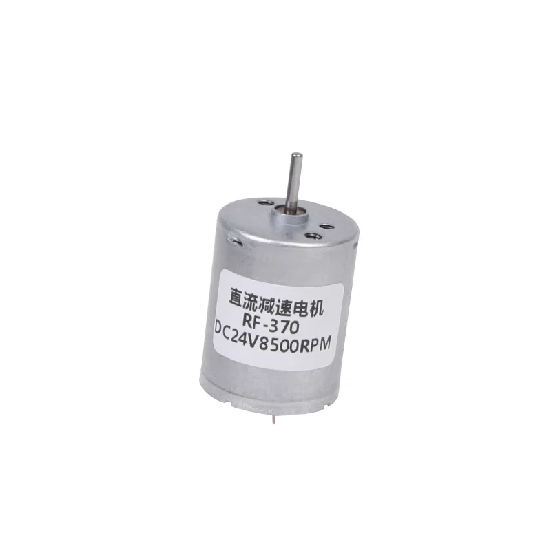 

RF-370 Motor Electric DC 6V 12V 24V High Speed 6000/8500rpm PWM Controller Mini Motors Reversed DIY Technology Tool Engine Model