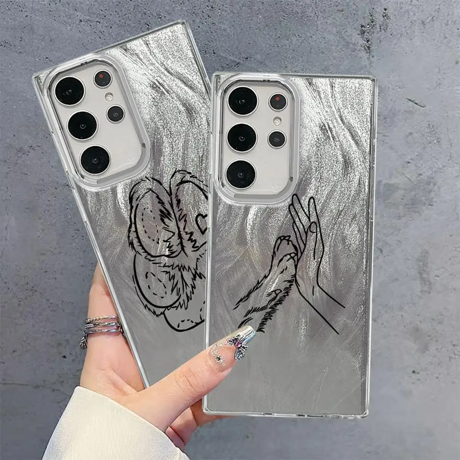 حافظة لهاتف سامسونج جالاكسي S21 + S23 S20 FE S25 Ultra S20 FE S24Ultra S22 Plus S21 غطاء ناعم #4