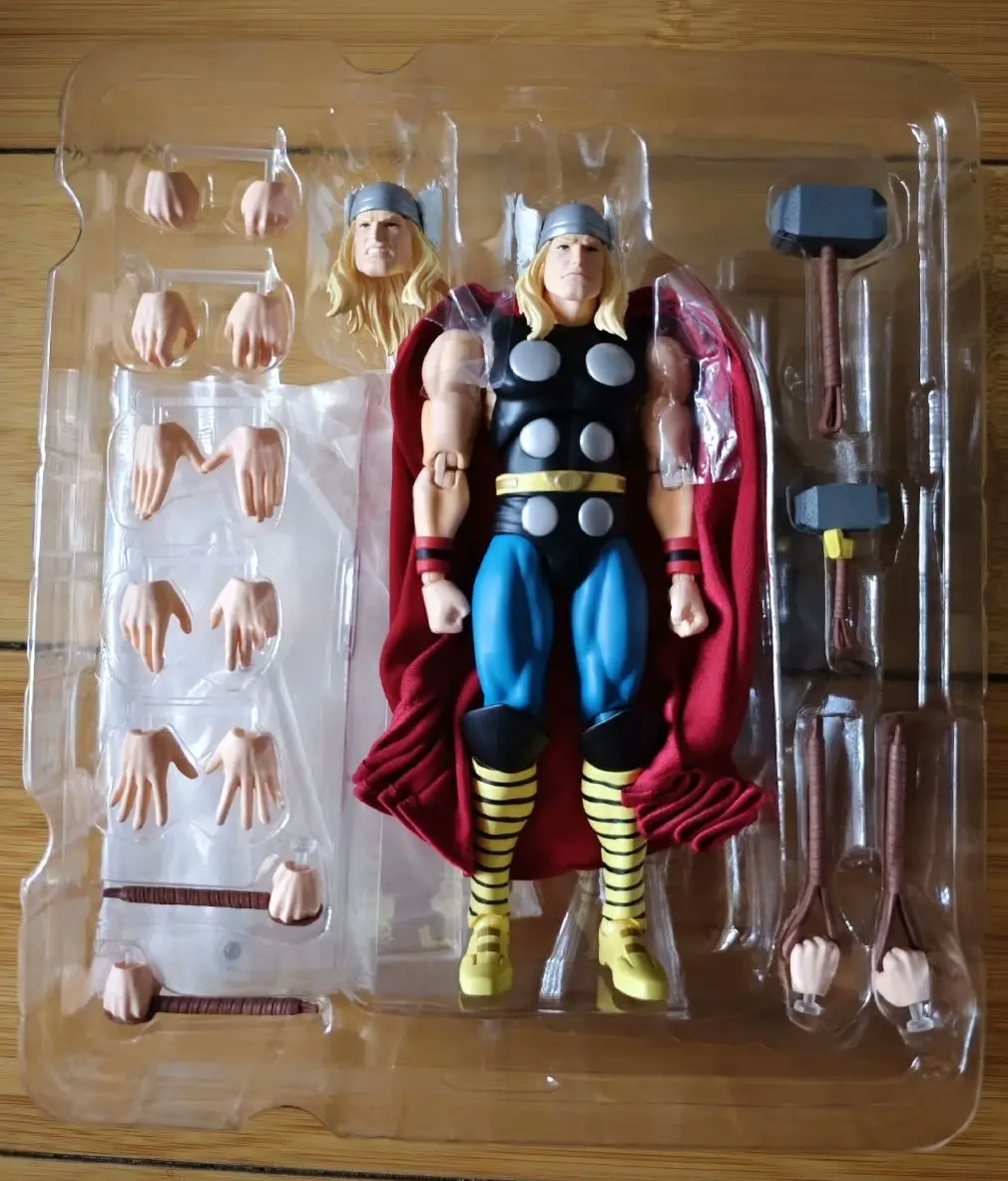 

100% Original in Stock Mafex 182 Marvel Thor Comic Version. Action Figure Collectible Toy Gift