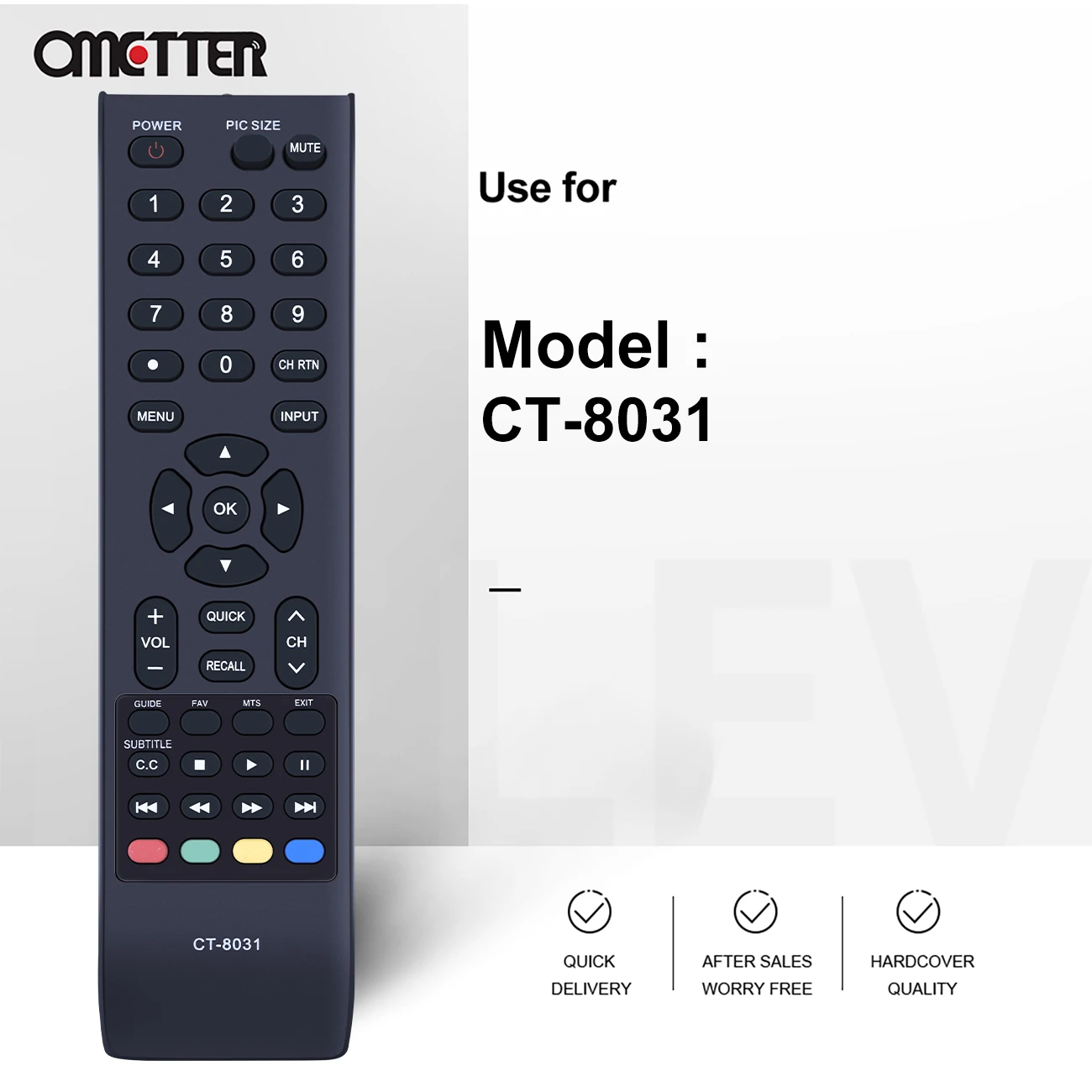 Новый пульт дистанционного управления для Toshiba CT-8031 32L4200LP 24L4200LP 40L520 0LP LCD HDTV