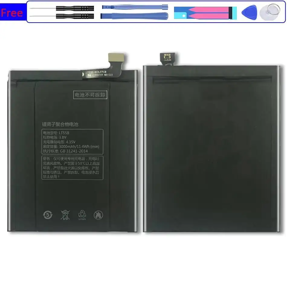 

Mobile Phone Battery Reliable Power 3000Mah For Leeco Letv LE One X660 1 LT55B