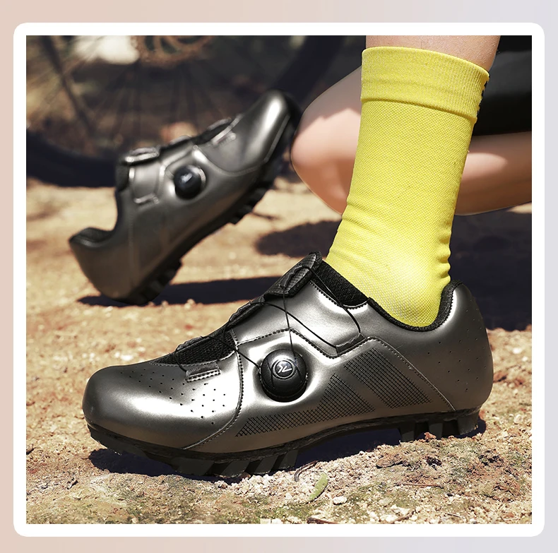 2026 Mountainbike-Schuhe für Herren und Damen, Weiß, A1, große Größe bis 48 # Radsportschuhe für Rennrad mit SPD-Klicksystem und Selbstverriegelung – Detail 14