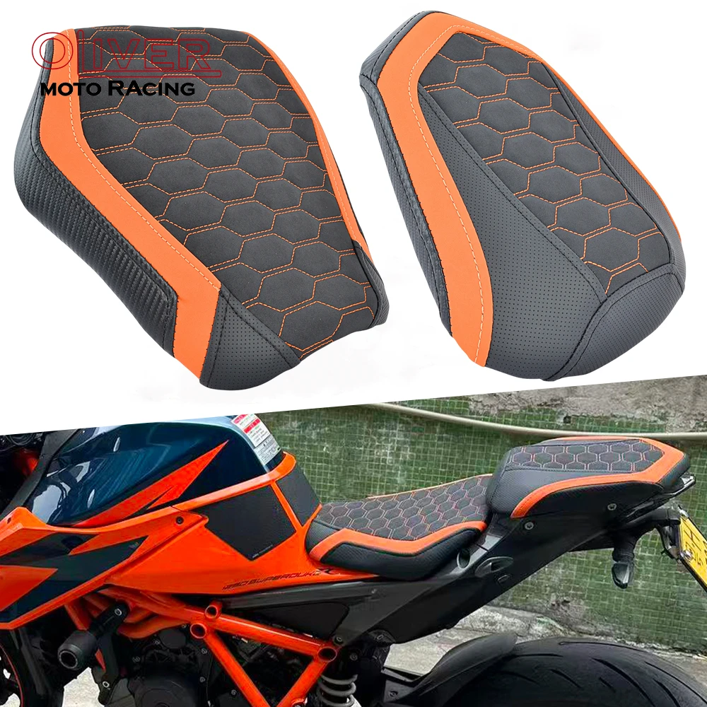 

Для Super Duke 1290 2020-2025 передняя и задняя подушка для сиденья водителя, аксессуары для мотоциклов SuperDuke 1290 2021 2022 2023 2024