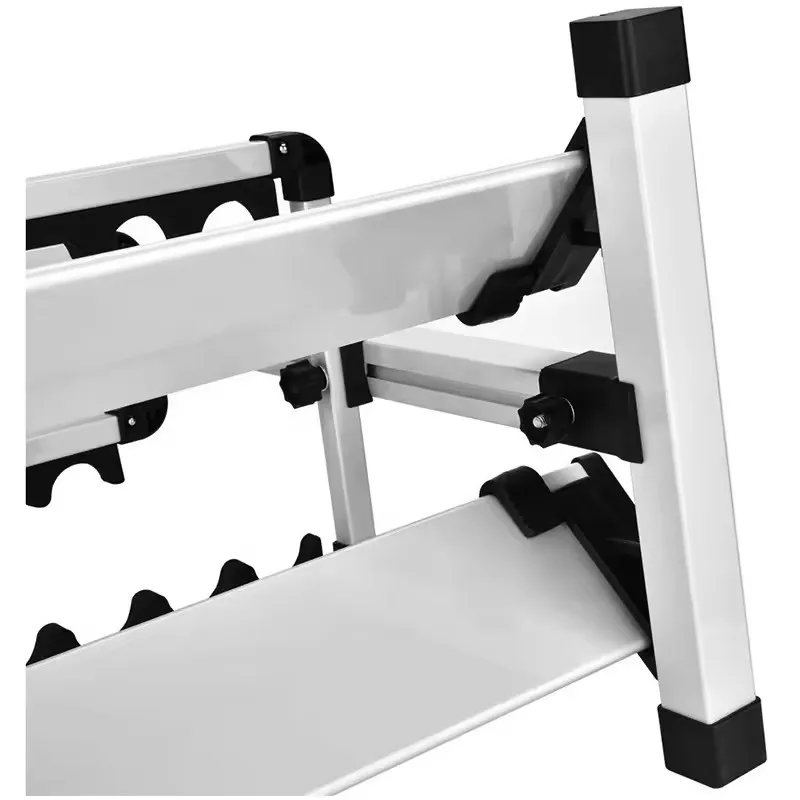 Angelrutenhalter aus Aluminiumlegierung, Ständer für Angelruten, Organizer mit 12/24 Fächern, Angelruten-Zubehör – Detail 6
