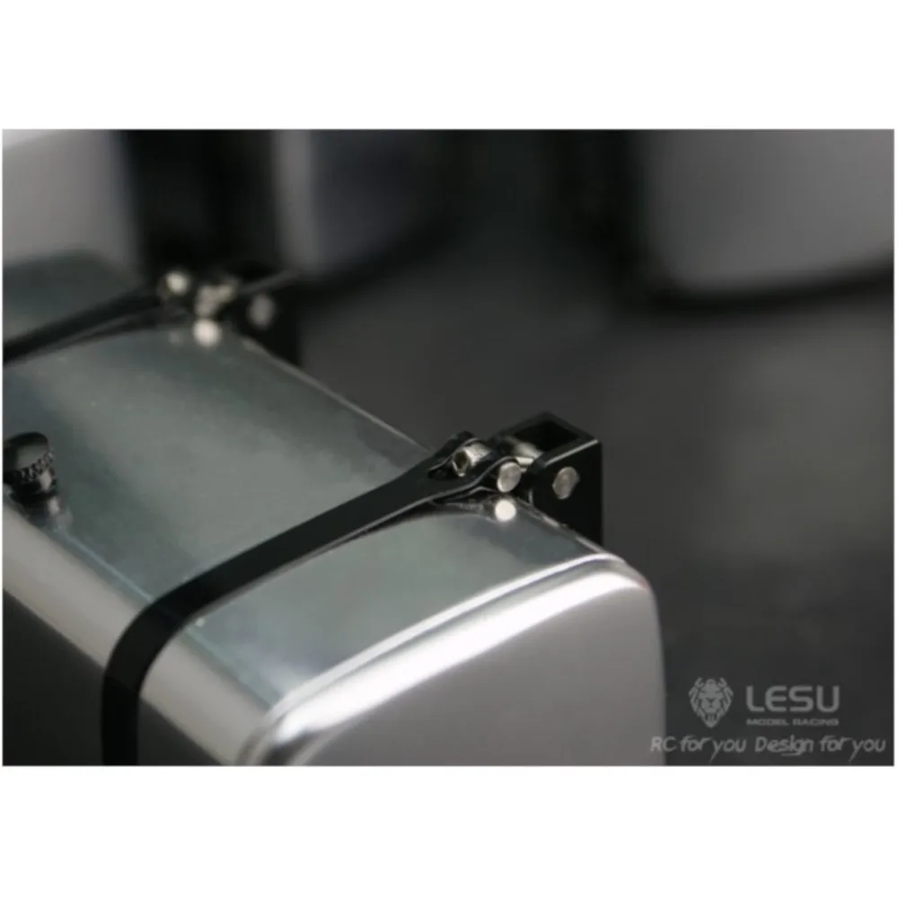 ถังน้ำมันไฮดรอลิก LESU 1/16 ขนาด 55*45*44 มม. สำหรับรถบรรทุกควบคุมระยะไกล รถแทรกเตอร์ โมเดล DIY อะไหล่จำลอง TH16702