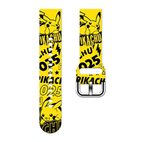 20MM 22MM Pokemon 6 print watch strap for Samsung Galaxy Watch 7/6/5 40mm 44mm Band Replaceable Bracelet for Xiaomi Huawei Watch