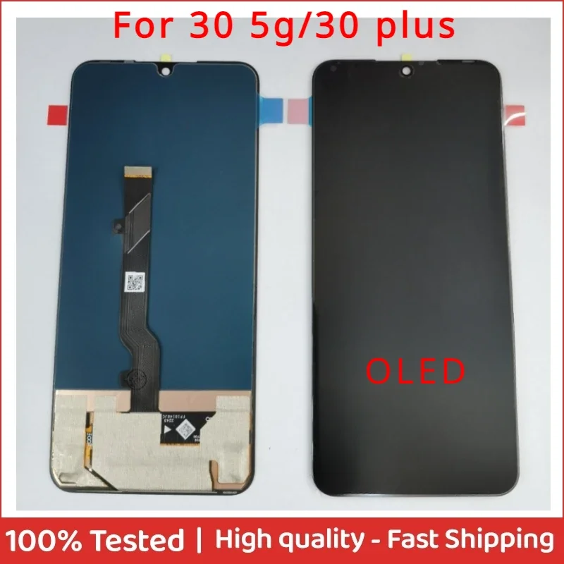 for TCL 30 5G  30Plus 30+  LCD Display  Touch Screen  for T776H T676 T676H Digitizer  Assembly Replacement Pantalla