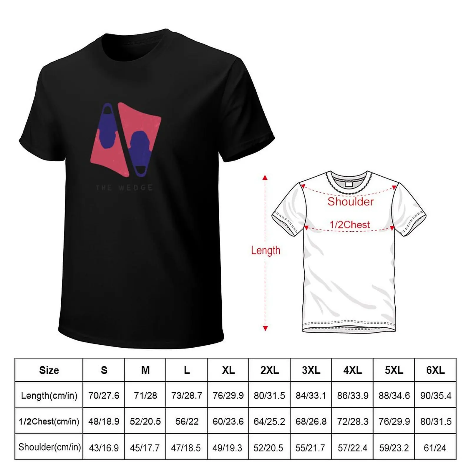 BODYBOARD THE WEDGE T-Shirt anime t shirts vintage anime shirt quick-drying anime men t shirt