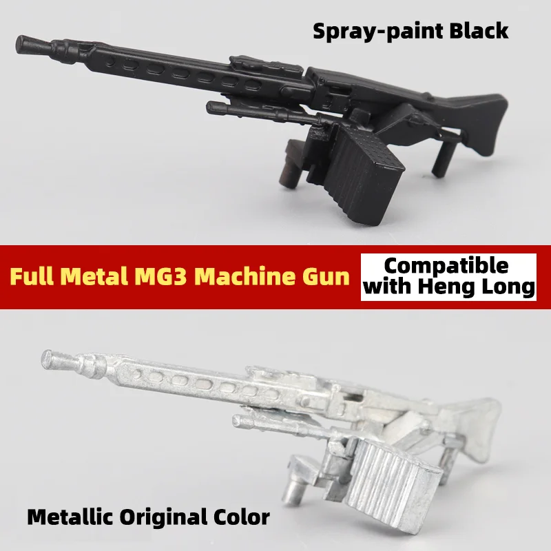 

Heng Long 1:16 Scale German Leopard 2A6 Tank King Tiger Tank Panther Tank - Full-Metal MG3 Turret Decorative Machine Gun