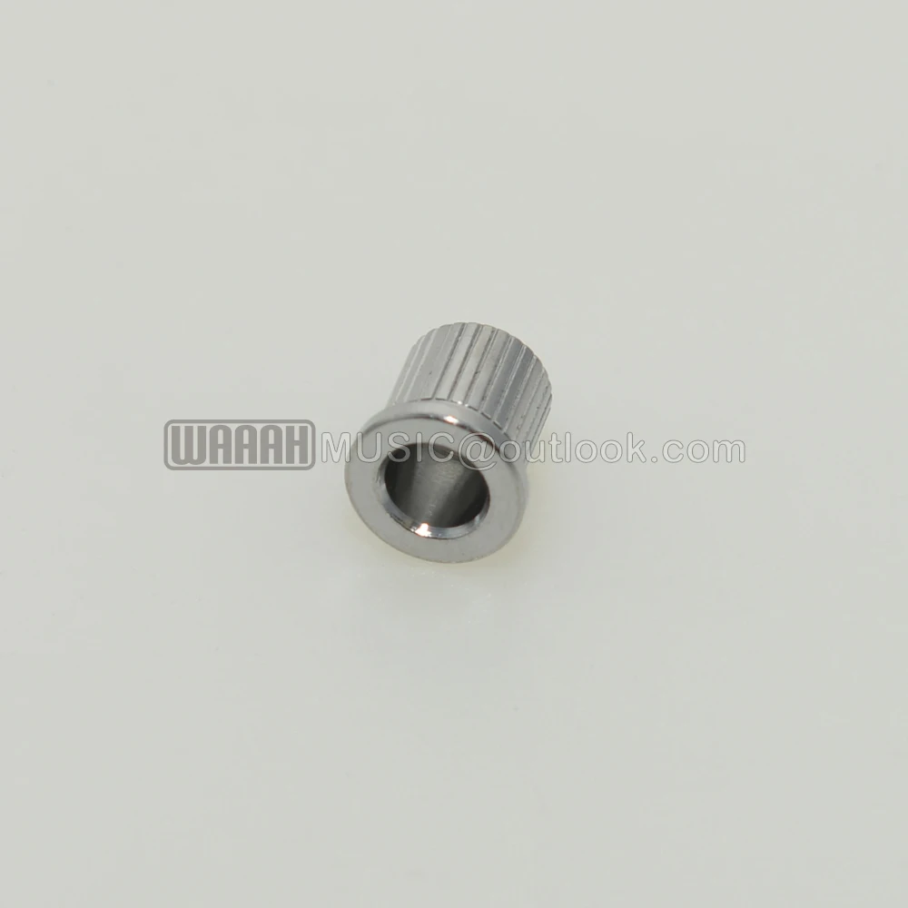 6 Stück Messing durch Body String Aderendhülsen String Buchsen für Tele/Telecaster Gitarre – Detail 2