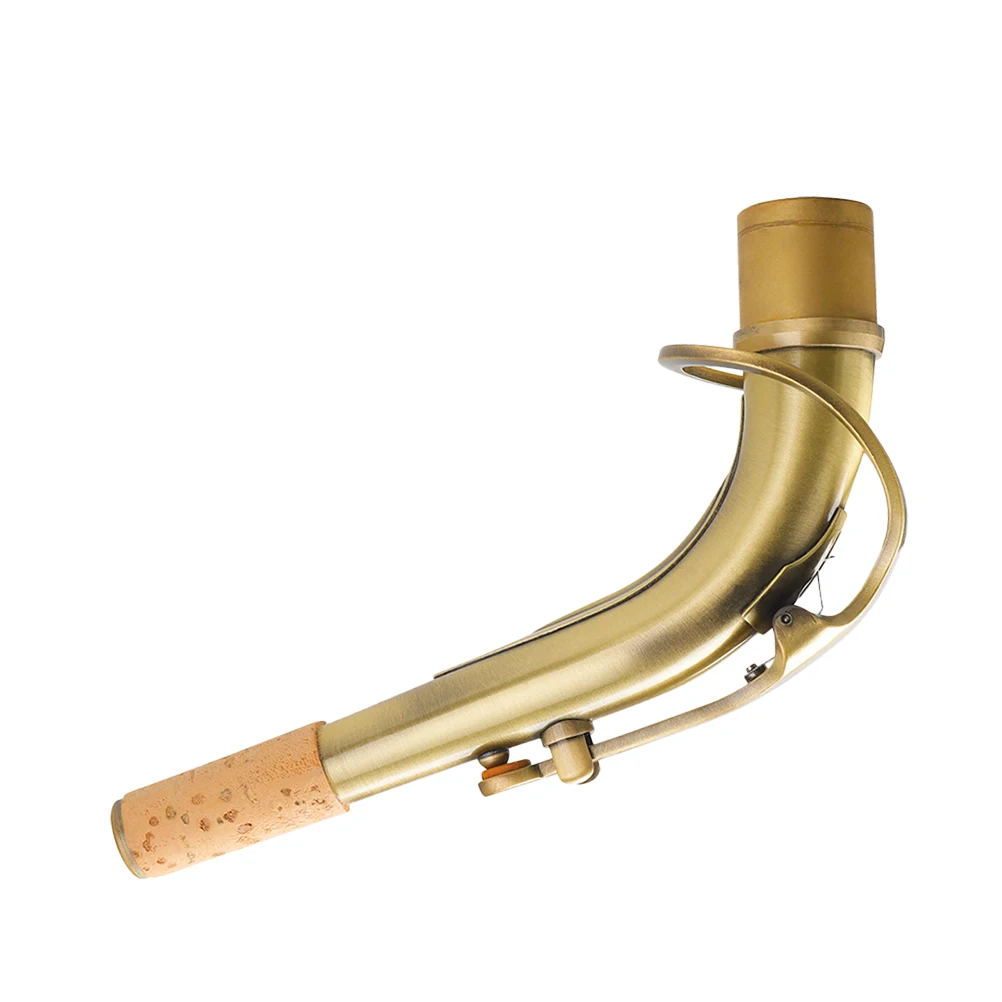 

Alto Saxophone Neck Brass Material Sax Bend Neck Head -insulating 24.5mm Saxophone Accessory (Green )
