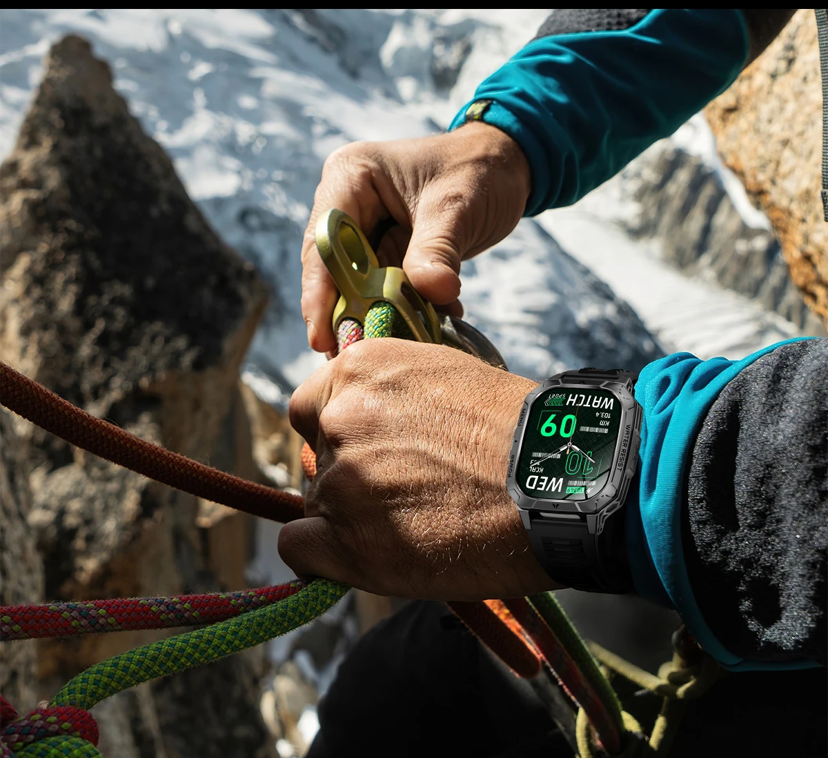 Lige Militärische Herren Smartwatch Mit Gesundheitsmonitor_voghion.com