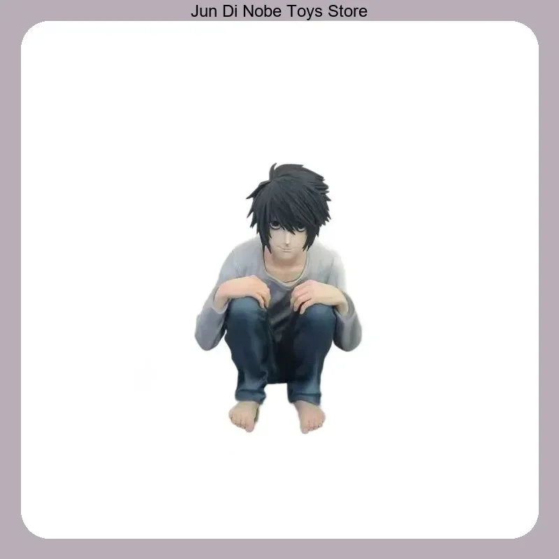 

Squatting Pose L Two Heads Two Hands Anime Figure Statue Desktop Decoration Ornament Toy Gift
