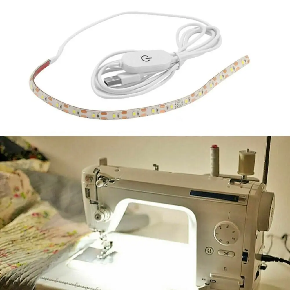 Industrial for Kitchen Cabinet Waterproof LED Light Strip Kit Sewing Machine With Touch Switch USB Powered