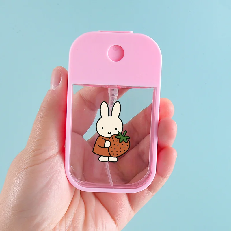 Miffys Portable Refillable Hand Sanitizer Alcohol Bottles Female Kawaii Mini Card Spray Bottle Woman Travel Scute Ub-bottling - view 4