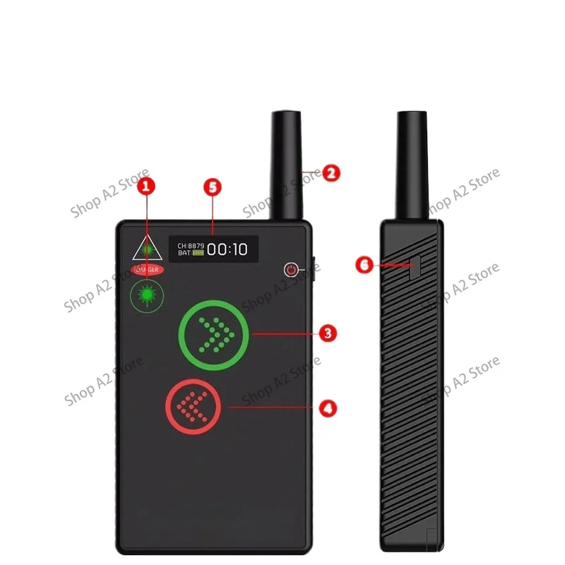 100M Long Range Wireless PPT Presenter Remote Control Clicker for Conference Presentation