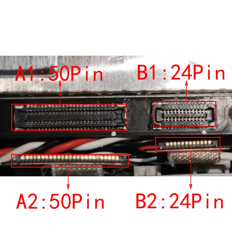 2pcs 24Pin 50Pin ESC Board FPC Connector For DJI Mini 4 Pro Mini4Pro Downward Sensor Connector