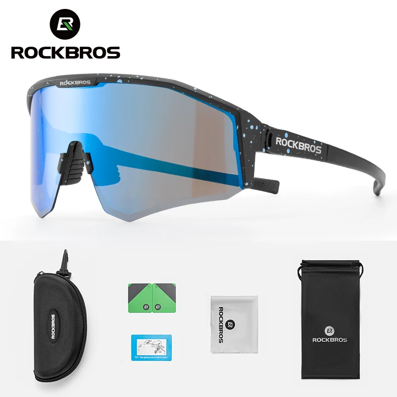 ROCKBROS Bicycle Glasses Polarized Bike Eyewear Outdoor Sports Sunglasses UV400 MTB Glasses Riding Racing Bicycle Goggles