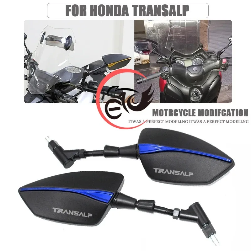 

For Honda XLV 600 650 700 TRANSALP XL600V XL650V Motorcycle Side Mirror rearview Mirrors