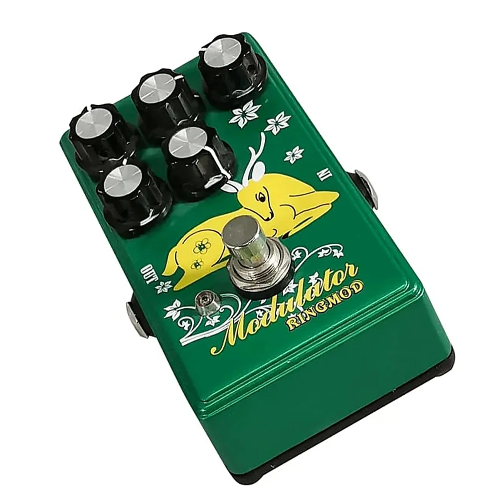 Pedal efek gitar elektrik Ringmod Multi modulasi Pedal cincin Pedal efek Modulator, aksesori Pedal gitar