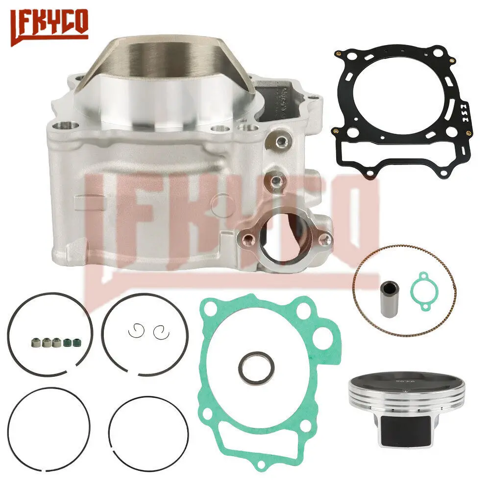 

Motorcycle 95mm Bore Engine Cylinder 450CC Piston Gasket Ring Kit Motor for Yamaha YFZ450 2004-2013 Motoblock Equipment Parts