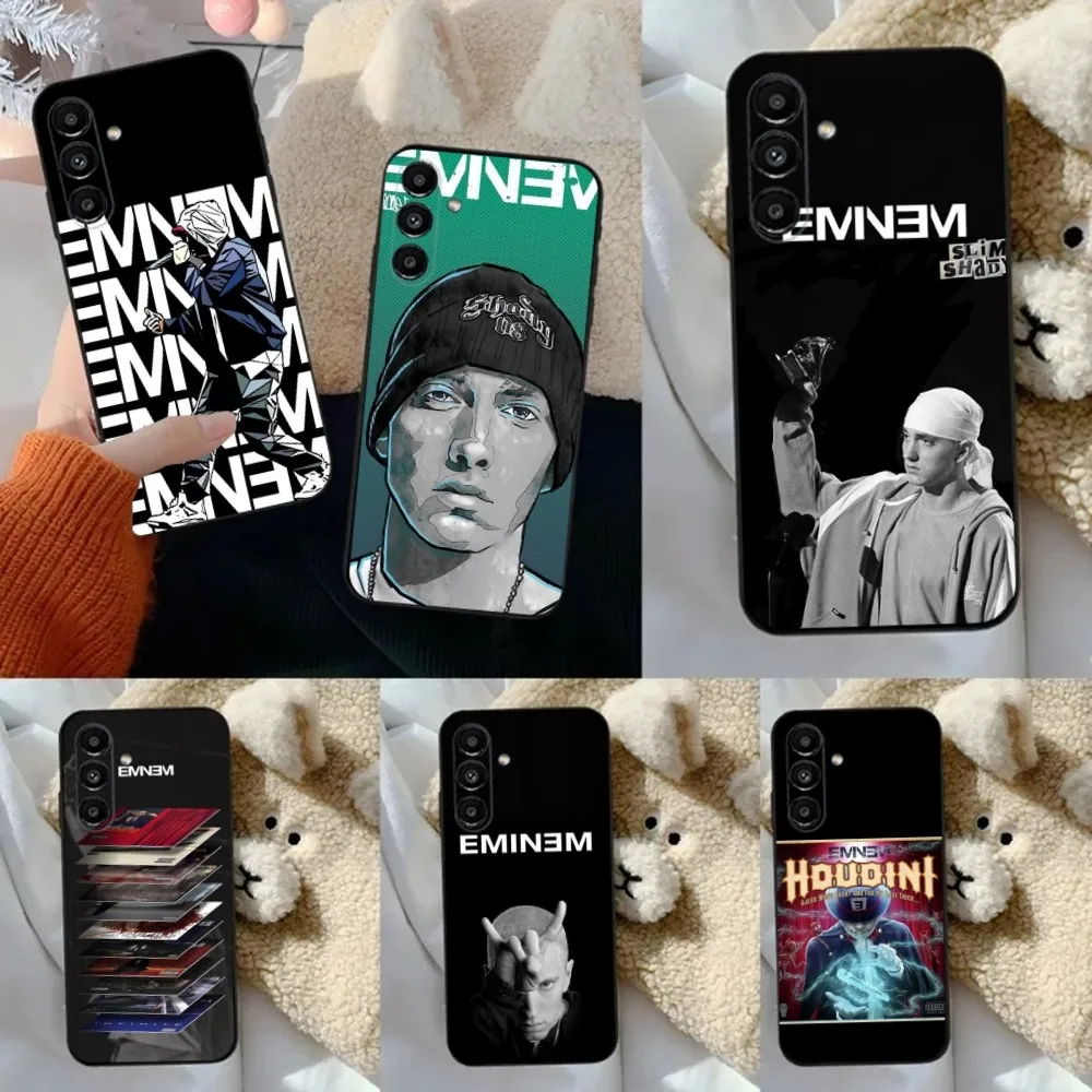 E-Eminem houdini  Phone Case For Samsung S24,23,22,30,21,10,9,Ultra,Plus,Lite,FE,5G Black Soft Case