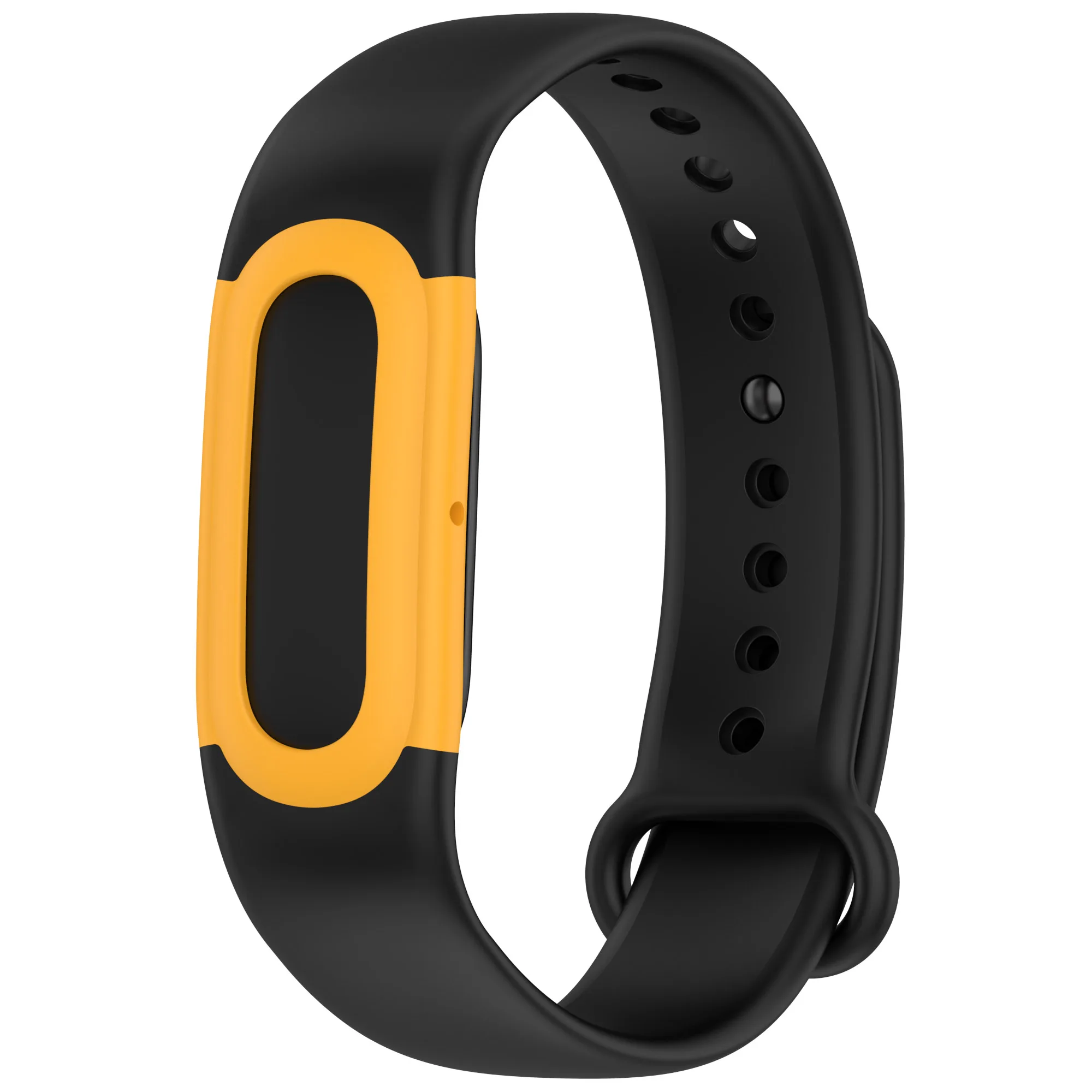 Silikon + Nylon Sportuhrenarmband für Google Fitbit Air Armband Atmungsaktives Band Ersatz-Zubehör – Detail 3