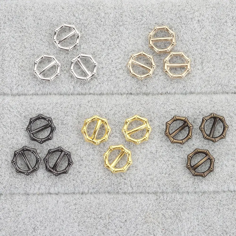 40 pezzi 5mm fibbia per cintura tri-glide in metallo borse per bambole ultra-piccole fibbie fai da te più nuove piccole fibbie per cinturino