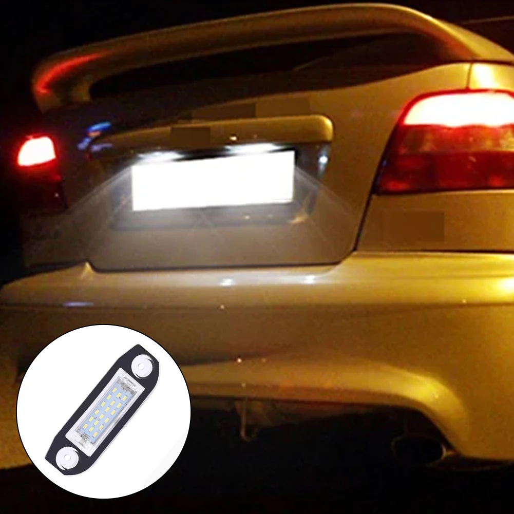 

Car-Styling 12V Car License Plate Number Lights LED Canbus Error Free For Volvo S80 XC90 S40 V60 XC60 S60 C70 V50 XC70 V70