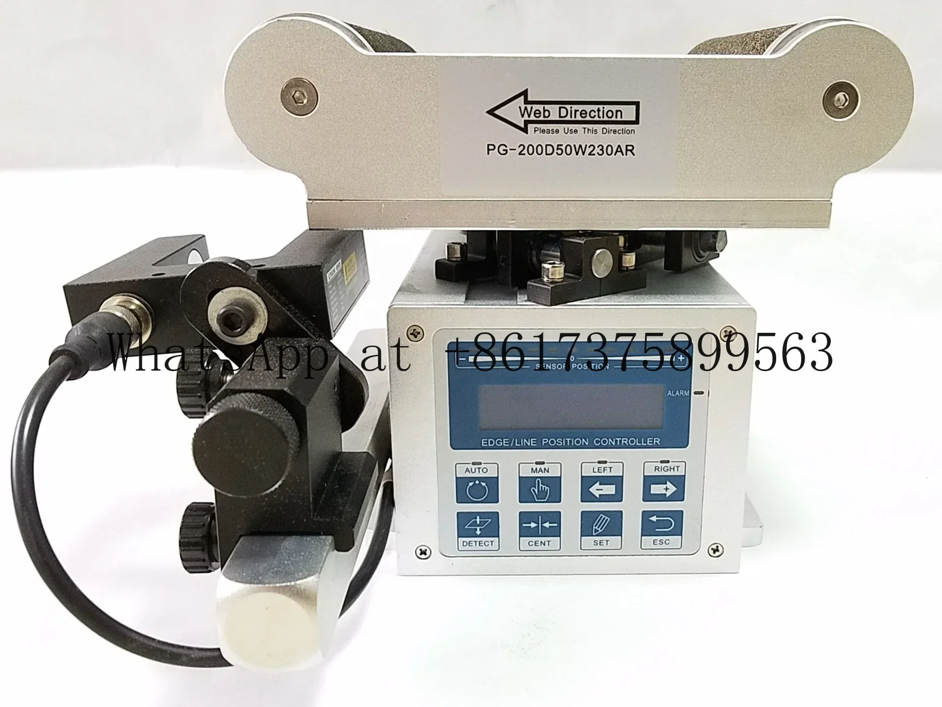 Industrial Automatic All In One Web Guide Control System With Sensor For S Rewinder Printing Coating Production Line