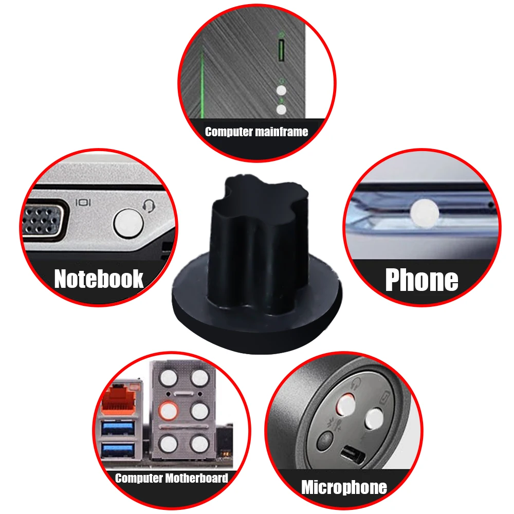 3.5mm Headphone Jack Anti Dust Plug Hole Plug Audio Mobile Phone Interface Stopper Computer Laptop DustPlug Interface Cap Cover