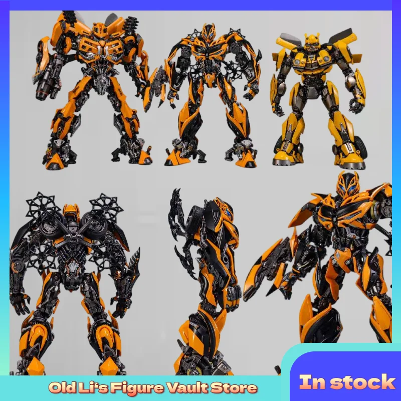 

In Stock CM-006 Bee Non-deformable DLX Scale Alloy Skeleton Car Robot Model Collection Gift