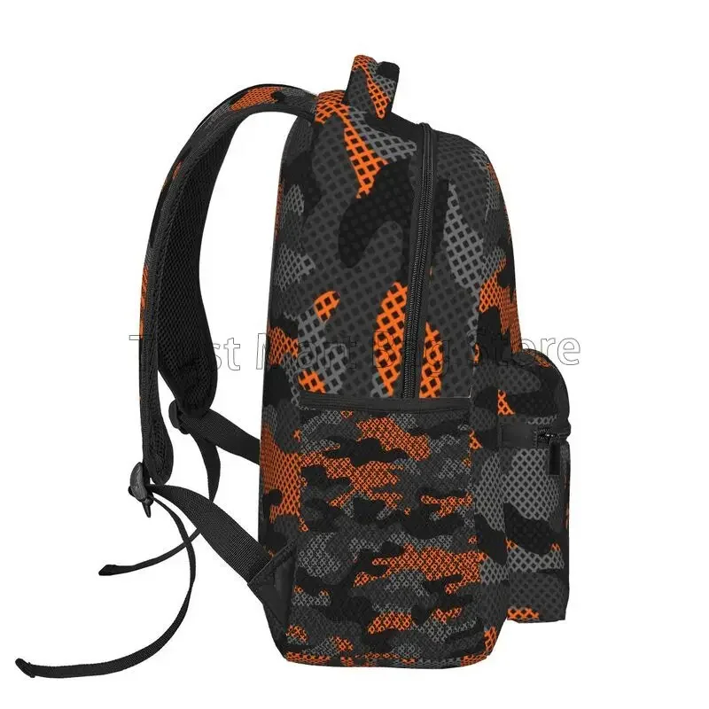 Camouflage Travel Backpack for Men Women Lightweight Student Bookbag Large Capacity Backpacks Casual Hiking Camping Daypack image 3