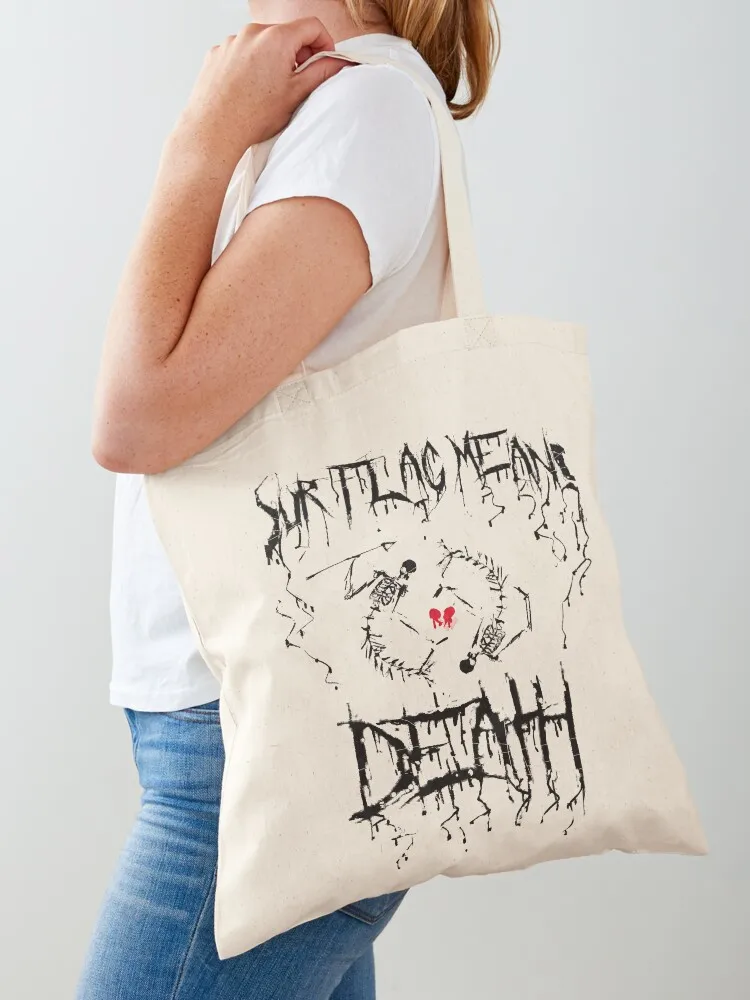 

METAL DESIGN Tote Bag woman shopping bag Handbags ecological bags Shopper handbag