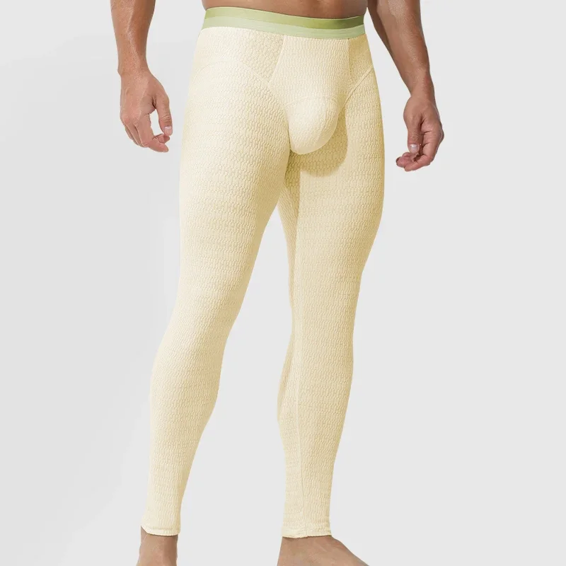 Celana panjang pria single thin autumn/winter leggings thermal pants celana panjang pria trend pakaian dalam celana katun bayi.