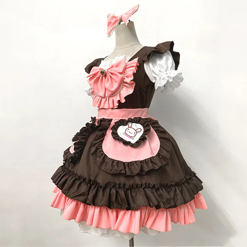 2023 New Bunny, Soft And Cute, Cute Anime Girl Lolita Maid Dress, Restaurant Uniform